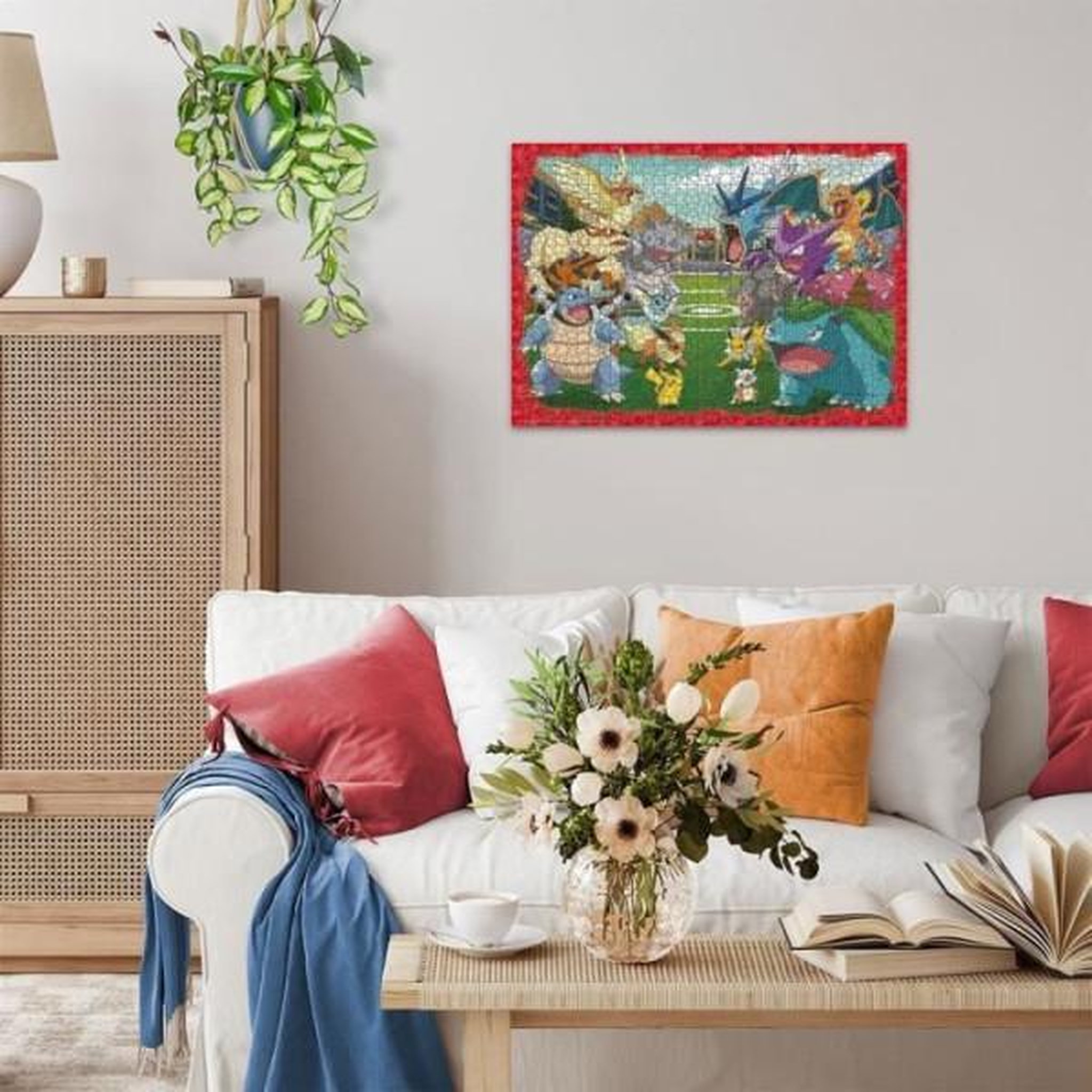 Voir la diapositive 4 : RAVENSBURGER Puzzle Ravensburger L'affrontement des Pokémon 1000 pièces