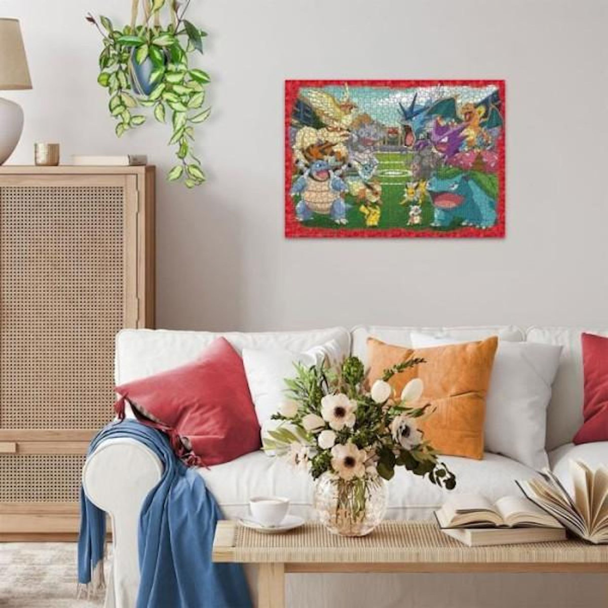 RAVENSBURGER Puzzle Ravensburger L'affrontement des Pokémon 1000 pièces