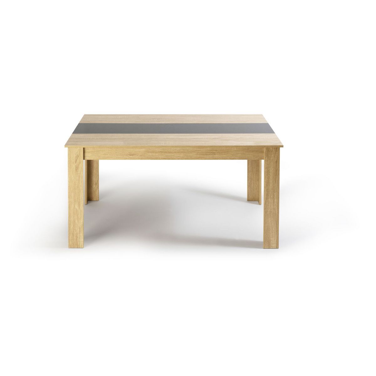 Table de repas fixe contemporaine 140 cm 