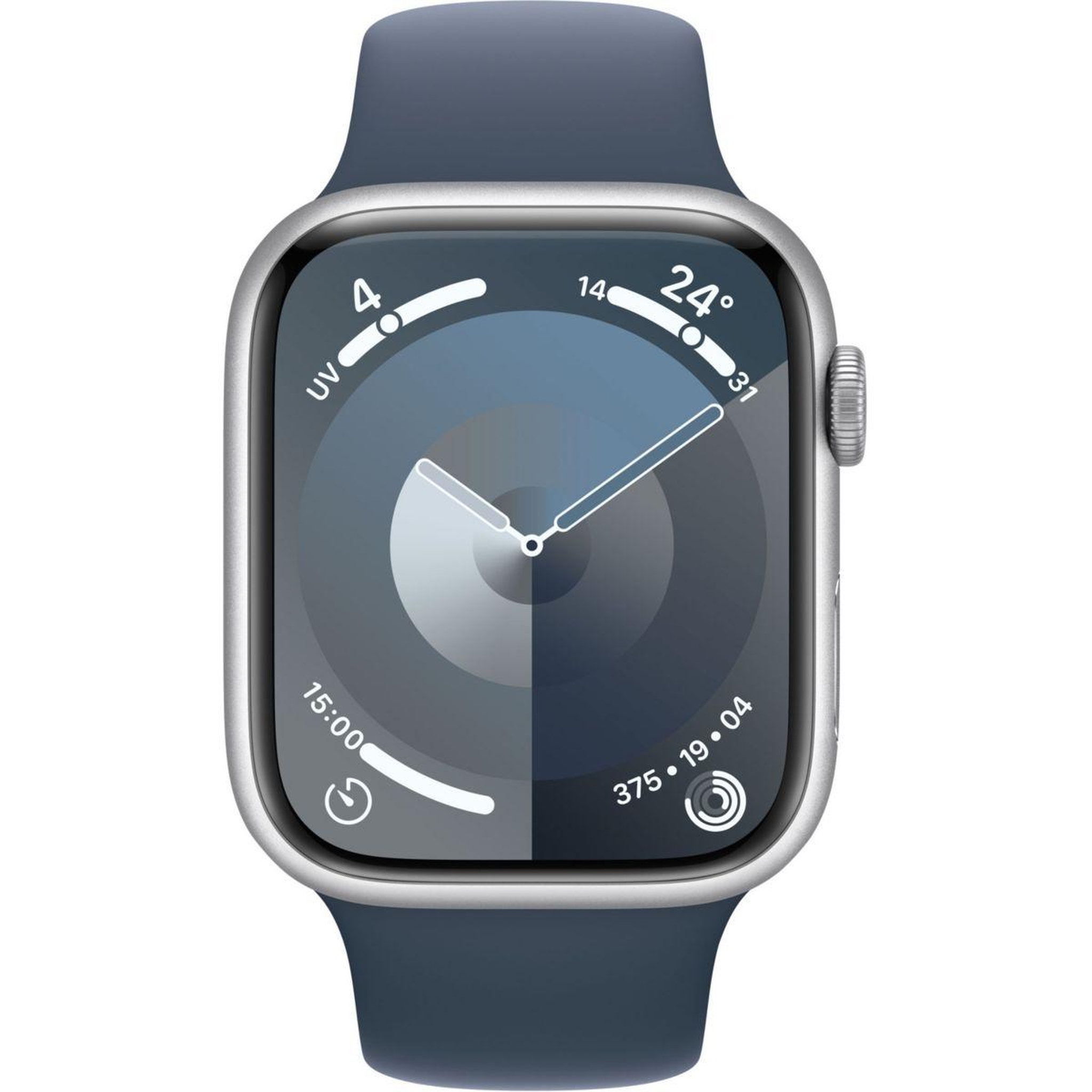 Voir la diapositive 2 : APPLE Montre connectée Serie 9 Cellular 45mm Aluminium/Argent M/L
