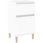 Voir la diapositive 2 : VIDAXL Table de chevet blanc 40x35x70 cm