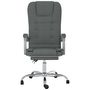 Voir la diapositive 3 : VIDAXL Fauteuil de massage inclinable de bureau Gris fonce Tissu
