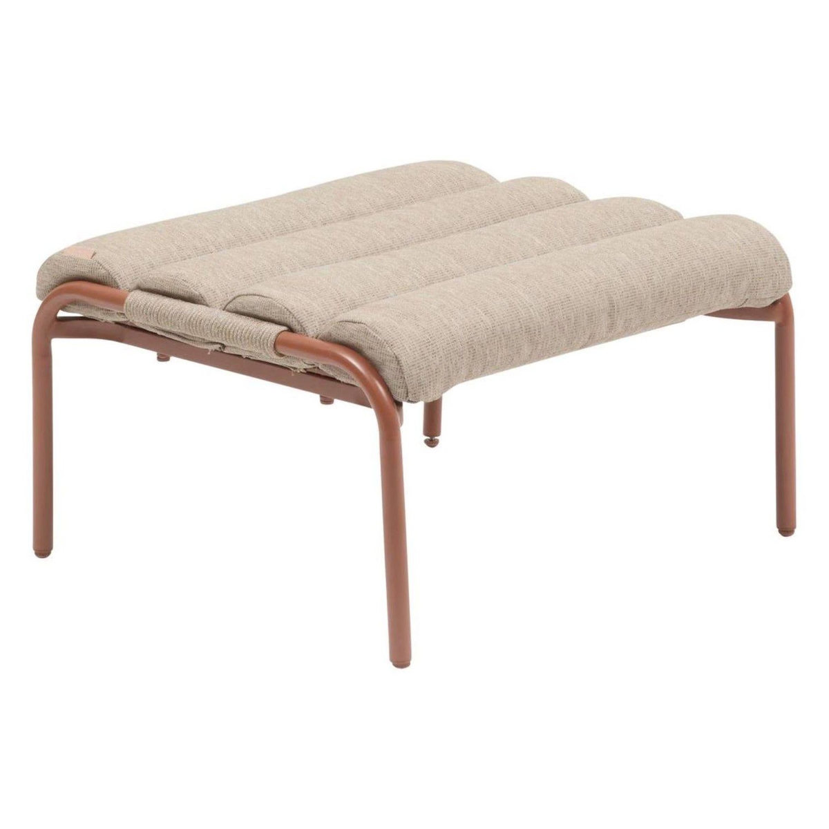 HESPERIDE Fauteuil relax de jardin avec repose pieds SOLANI