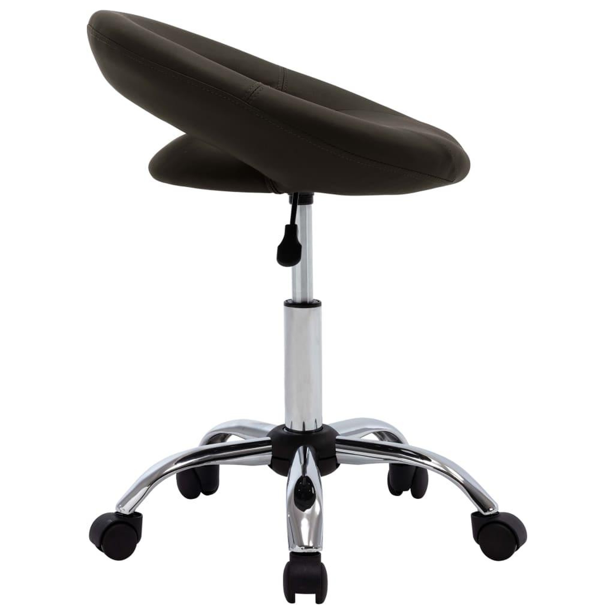 Voir la diapositive 3 : VIDAXL Chaise de travail roulante Marron Similicuir