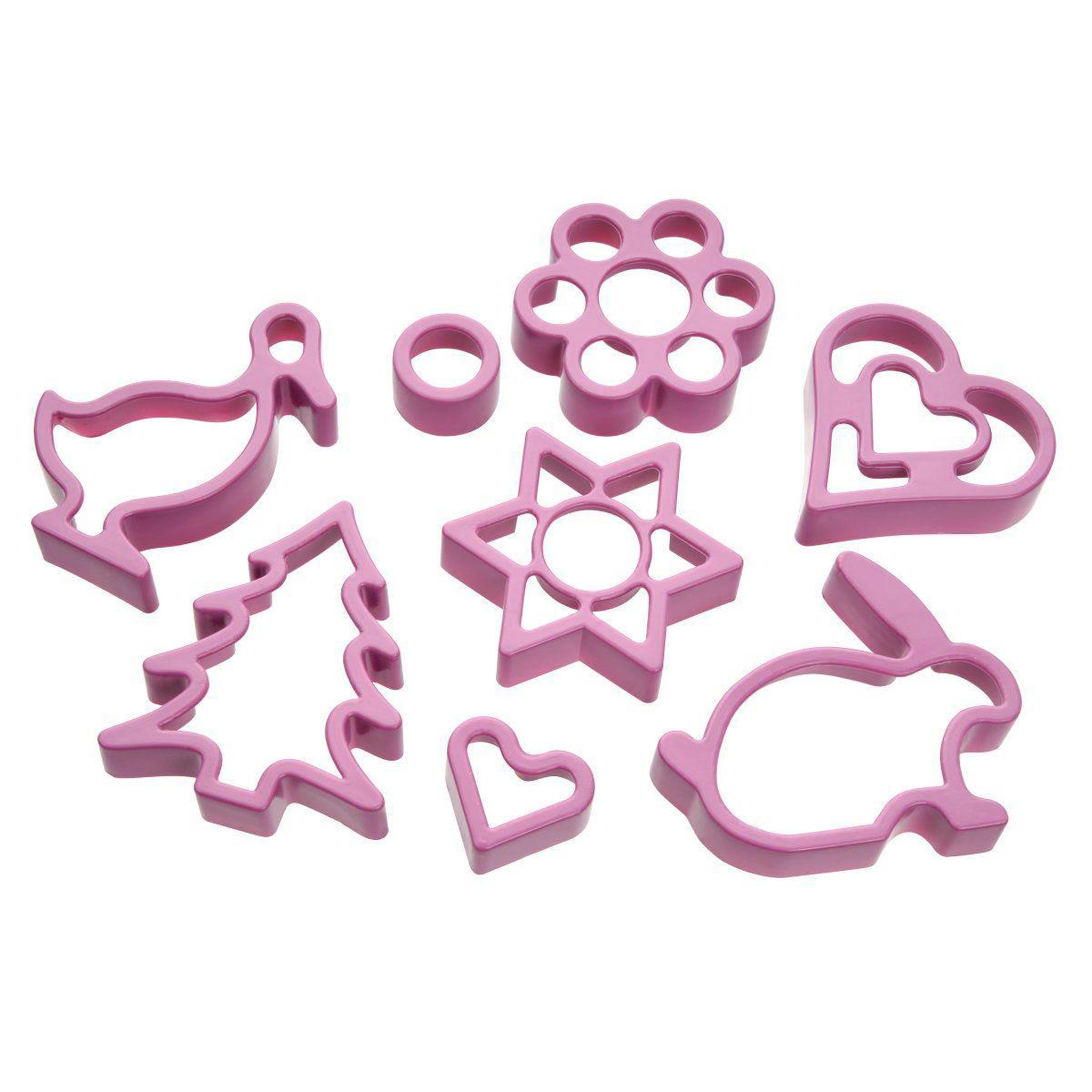 ZENKER Lot de 8 emporte-pièces pour biscuits linzer zenker sweet sensation