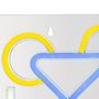 Voir la diapositive 2 : ATMOSPHERA Lampe Murale Néon LED  Bar  42cm Multicolore