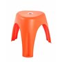 Paris Prix Lot de 8 Tabourets Design  Empilable  53cm Orange
