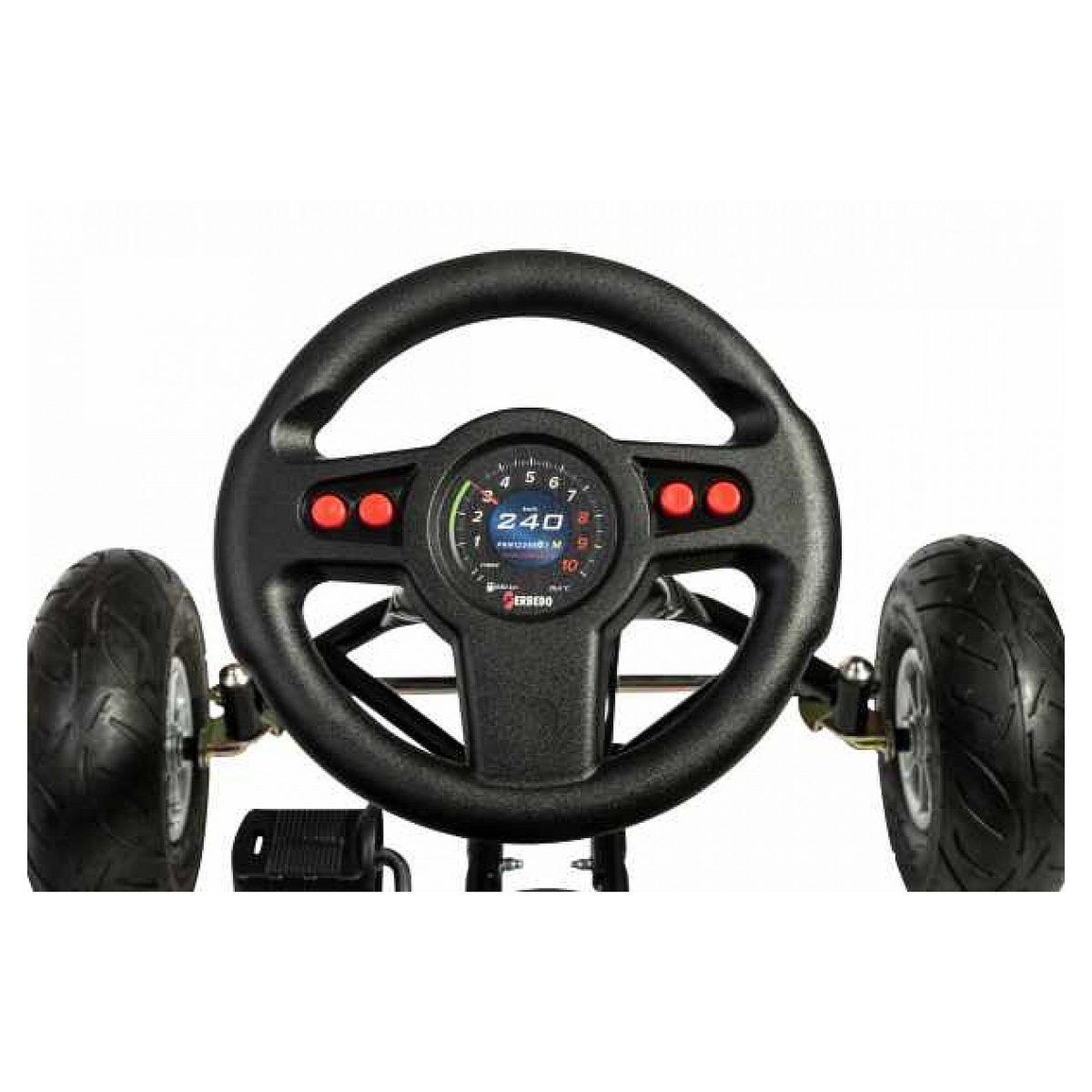 Voir la diapositive 2 : ROLLY TOYS Kart à pédales ferbedogokart atx-racer