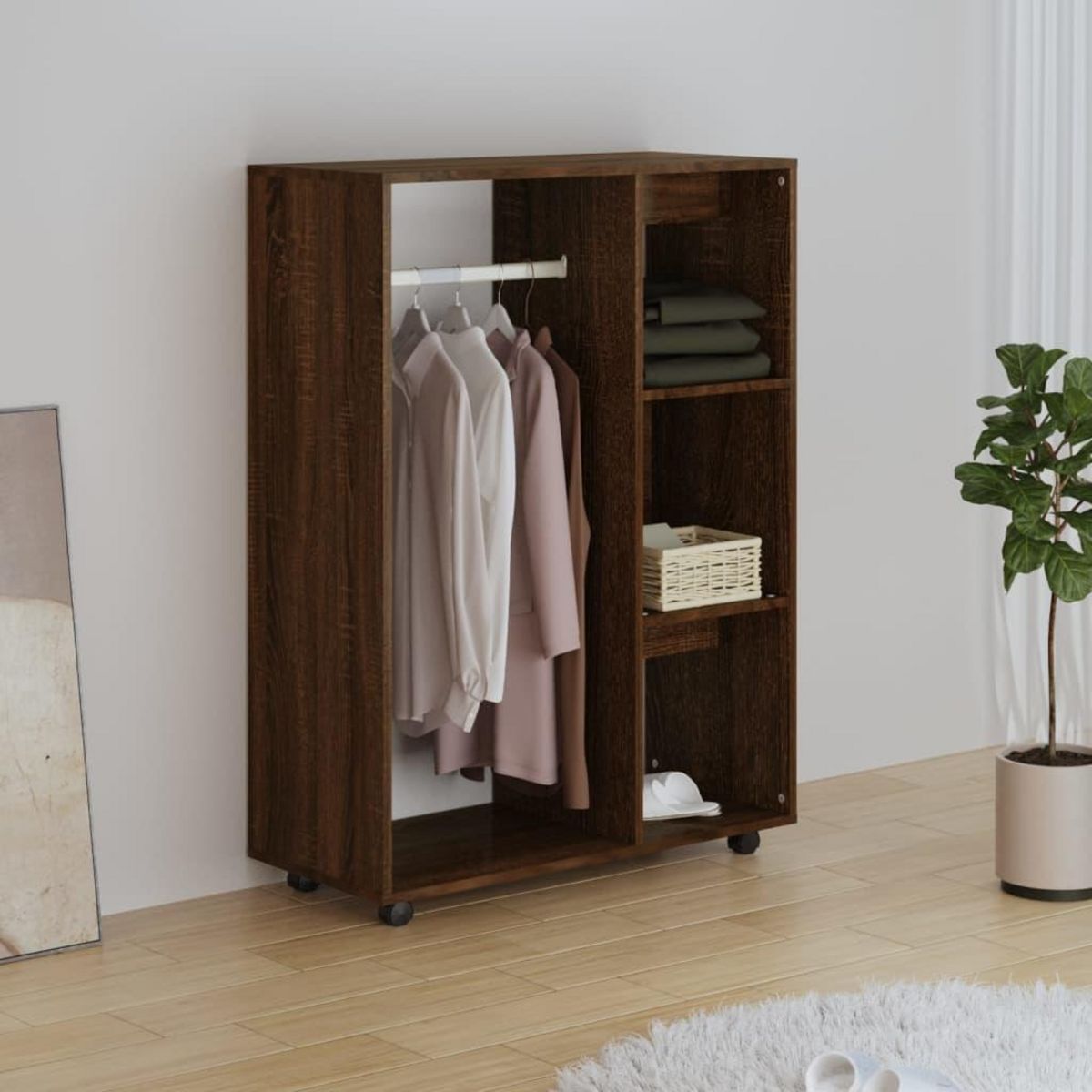 VIDAXL Garde-robe Chene marron 80x40x110 cm Bois d'ingenierie