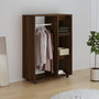 Voir la diapositive 3 : VIDAXL Garde-robe Chene marron 80x40x110 cm Bois d'ingenierie