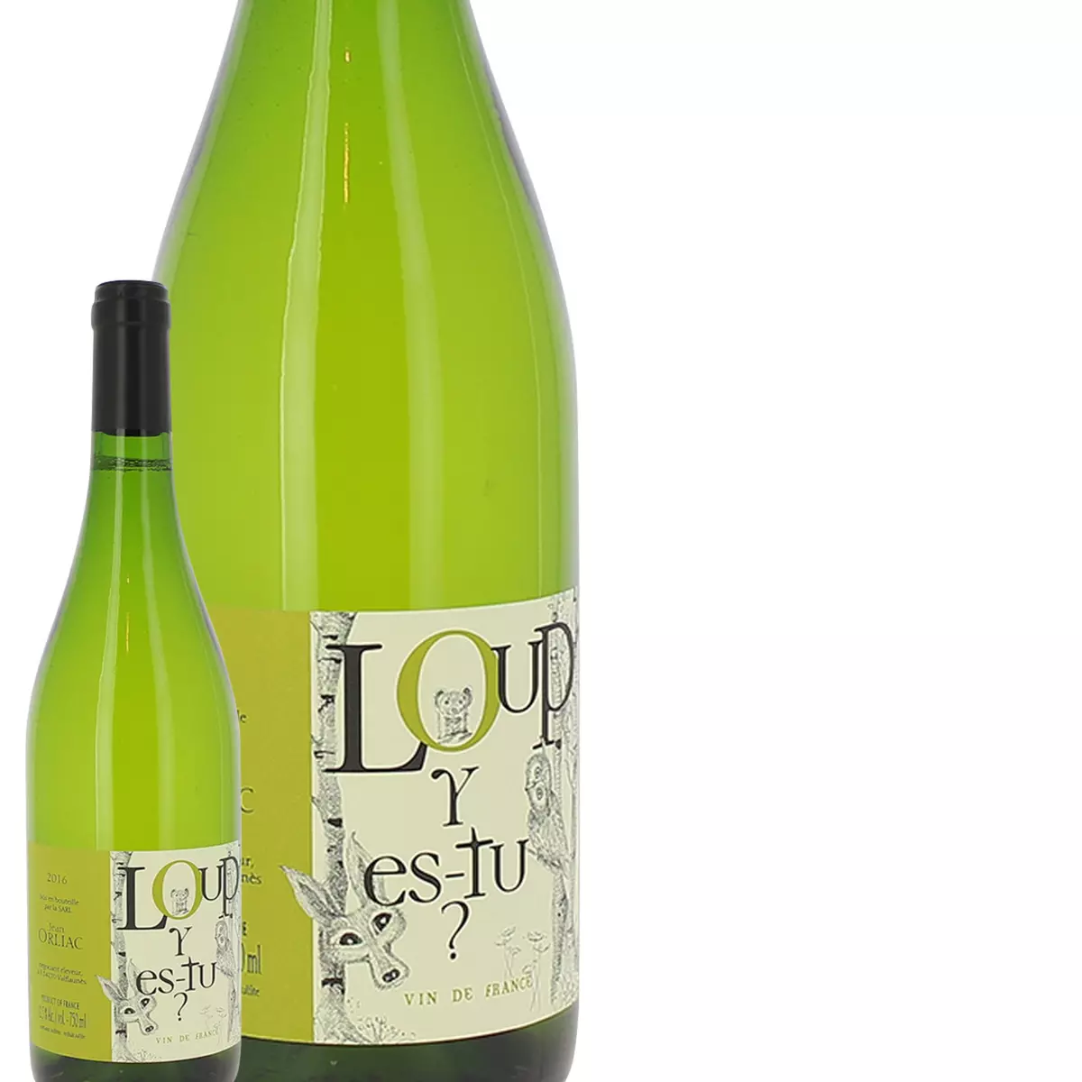 Domaine de l'Hortus Vin de France Loup y es-tu ? Blanc 2016