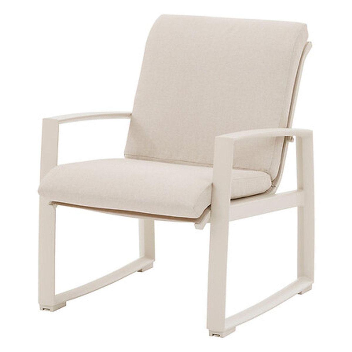 HESPERIDE Salon de jardin en aluminium 5 places BOREANE