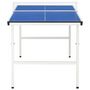 Voir la diapositive 3 : VIDAXL Table de ping pong avec filet 152x76x66 cm Bleu