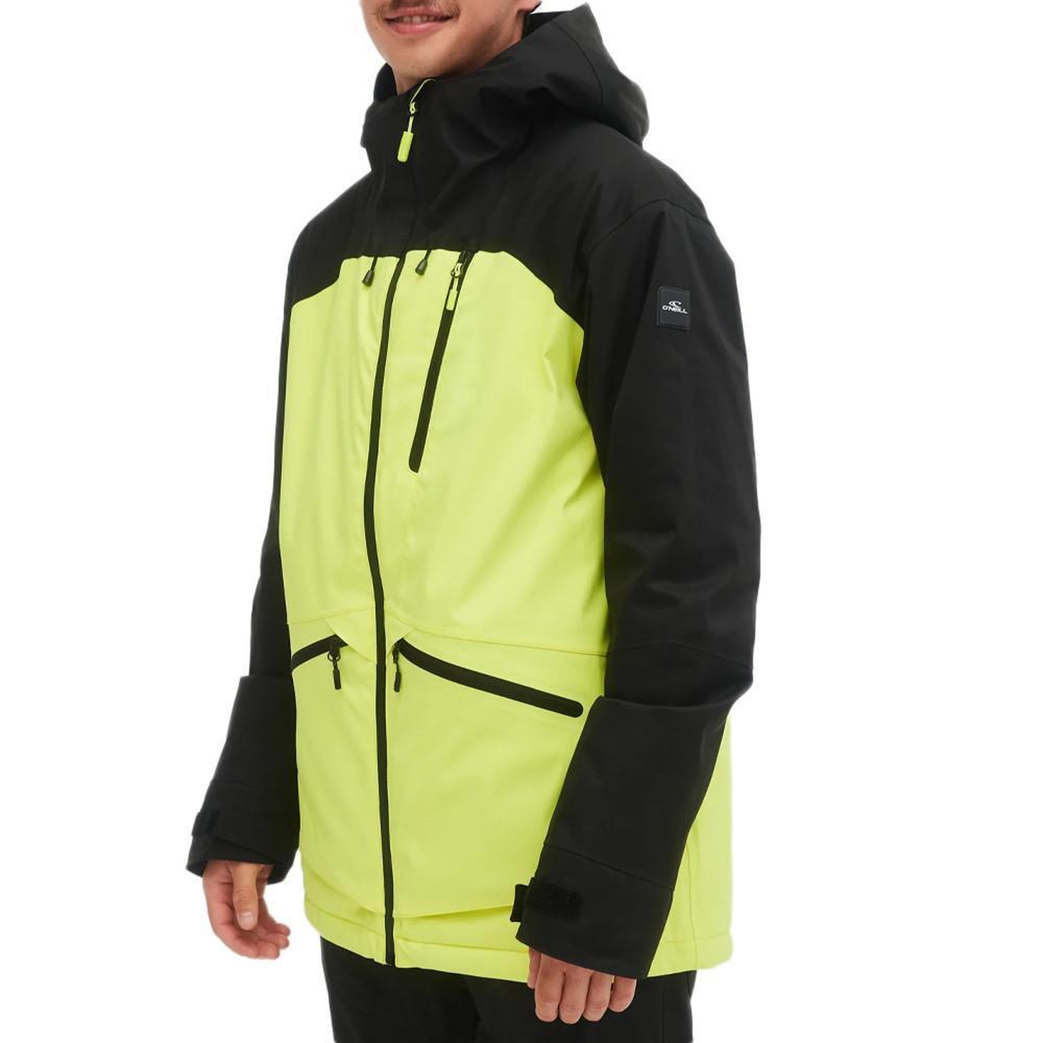 Voir la diapositive 1 : O'NEILL Manteau de ski  Fluo/Noir Homme O'Neill Total Disorder