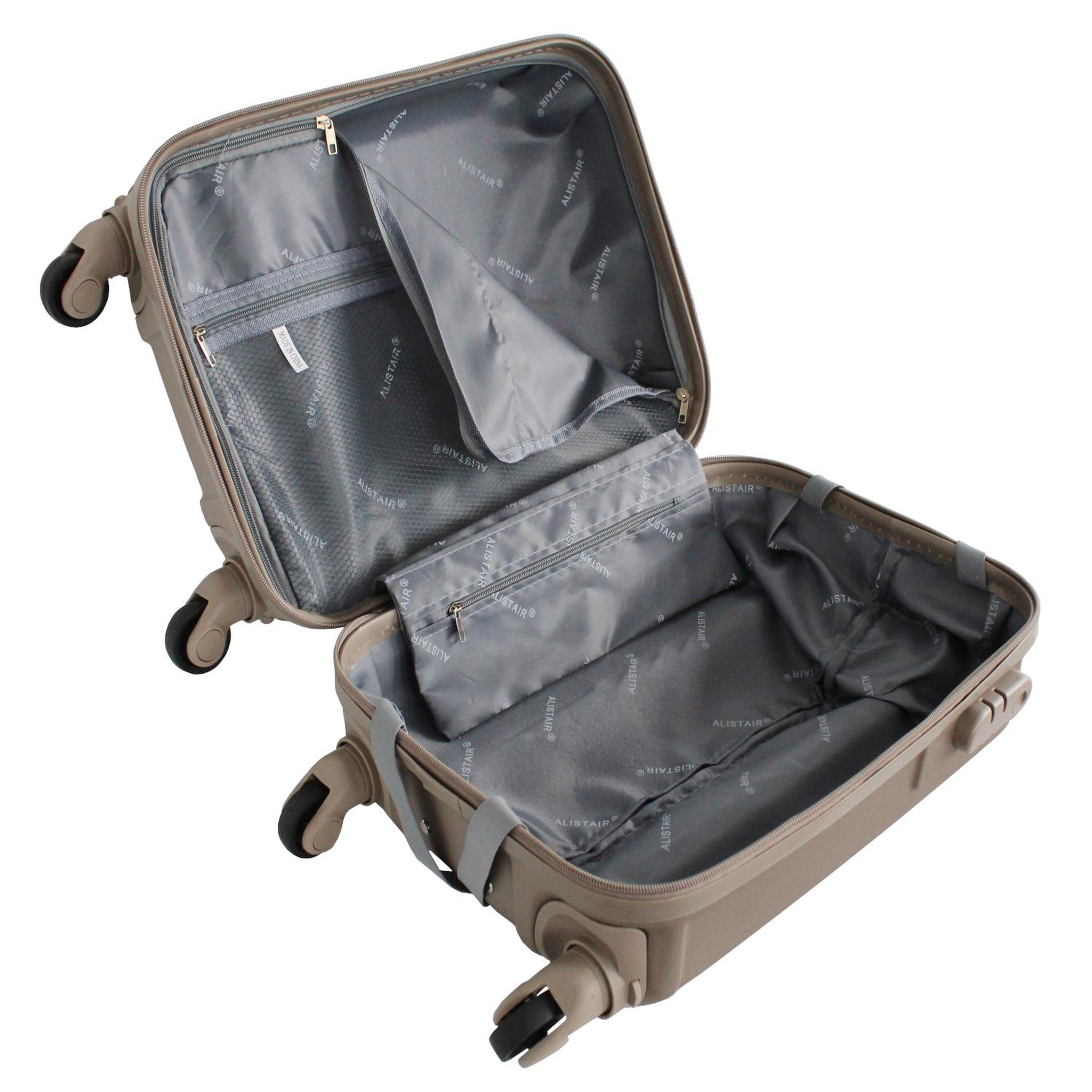 Voir la diapositive 4 : Alistair Valise cabine Alistair - Collection Iron - 4 roues - ABS ultra résistant