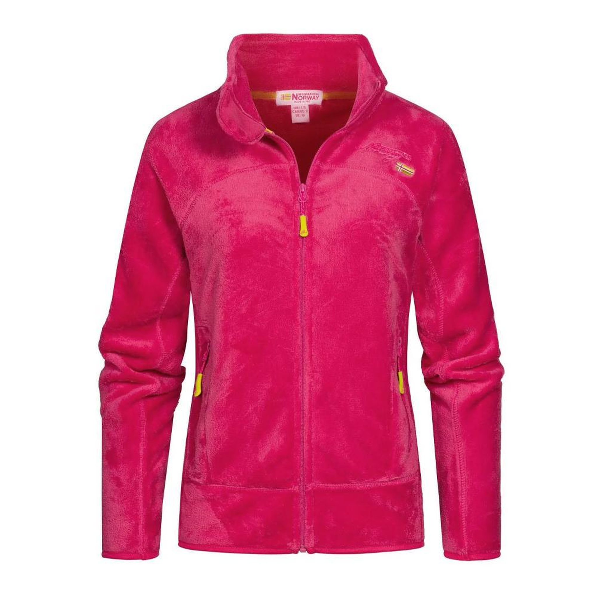 GEOGRAPHICAL NORWAY Polaire Rose Femme Geographical Norway Paline Lady. Coloris disponibles : Rose
