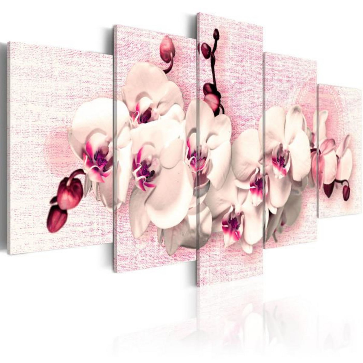 Paris Prix Tableau Imprimé 5 Panneaux  Métaphore de la Féminité