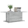 Voir la diapositive 3 : VIDAXL Table basse Sonoma gris 102x55,5x40 cm Bois d'ingenierie