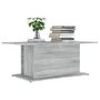 Voir la diapositive 3 : VIDAXL Table basse Sonoma gris 102x55,5x40 cm Bois d'ingenierie