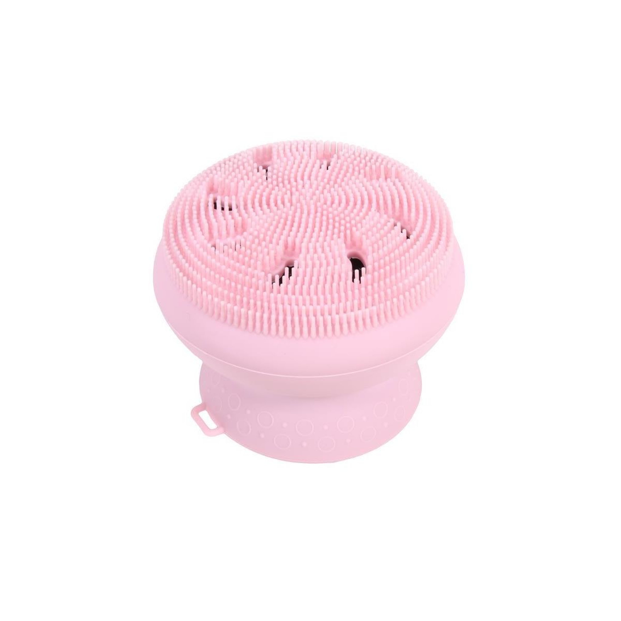 Voir la diapositive 2 : Cosmetic Club Brosse en silicone corps  nettoyante  9cm rose