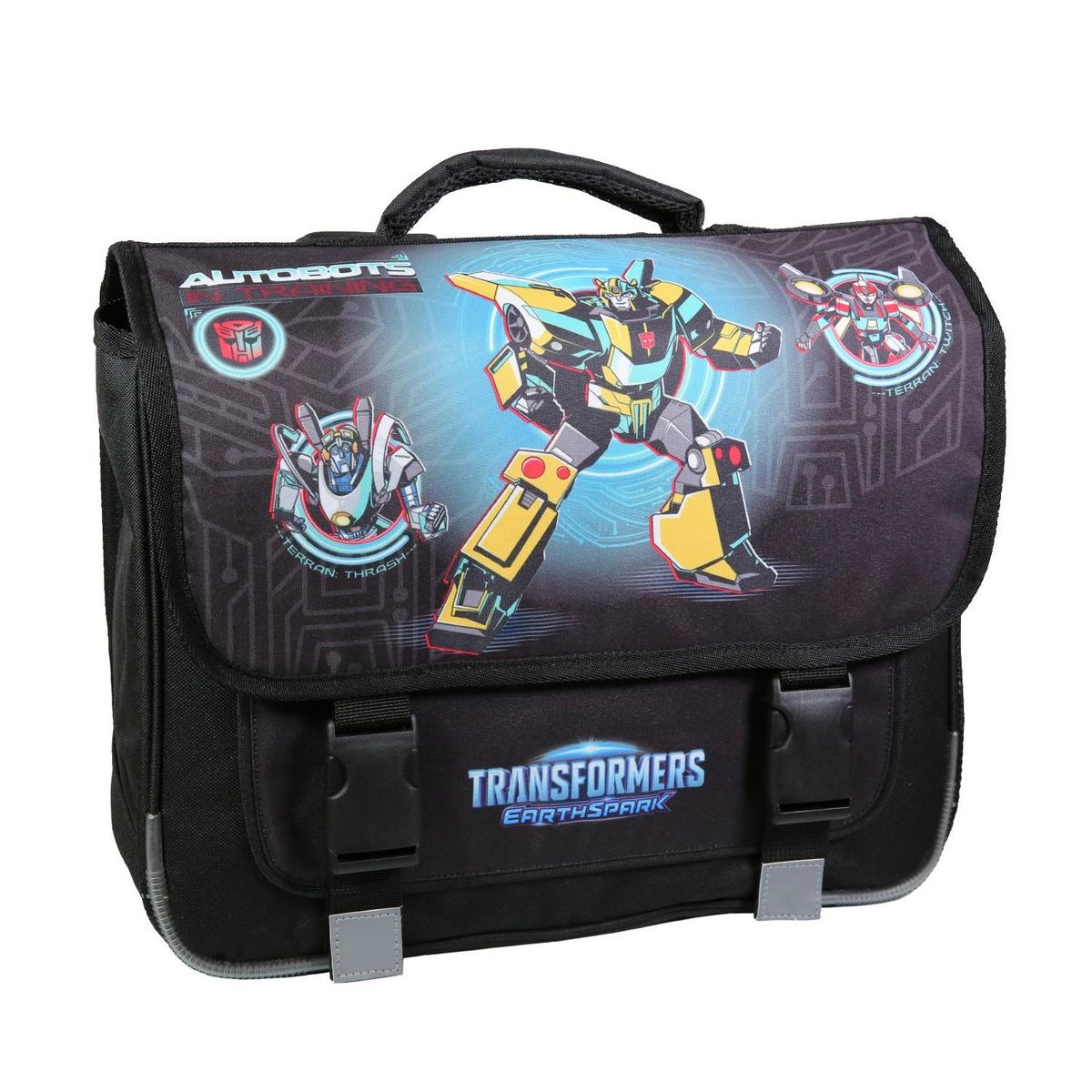 Bagtrotter Cartable 38 cm Transformers Noir