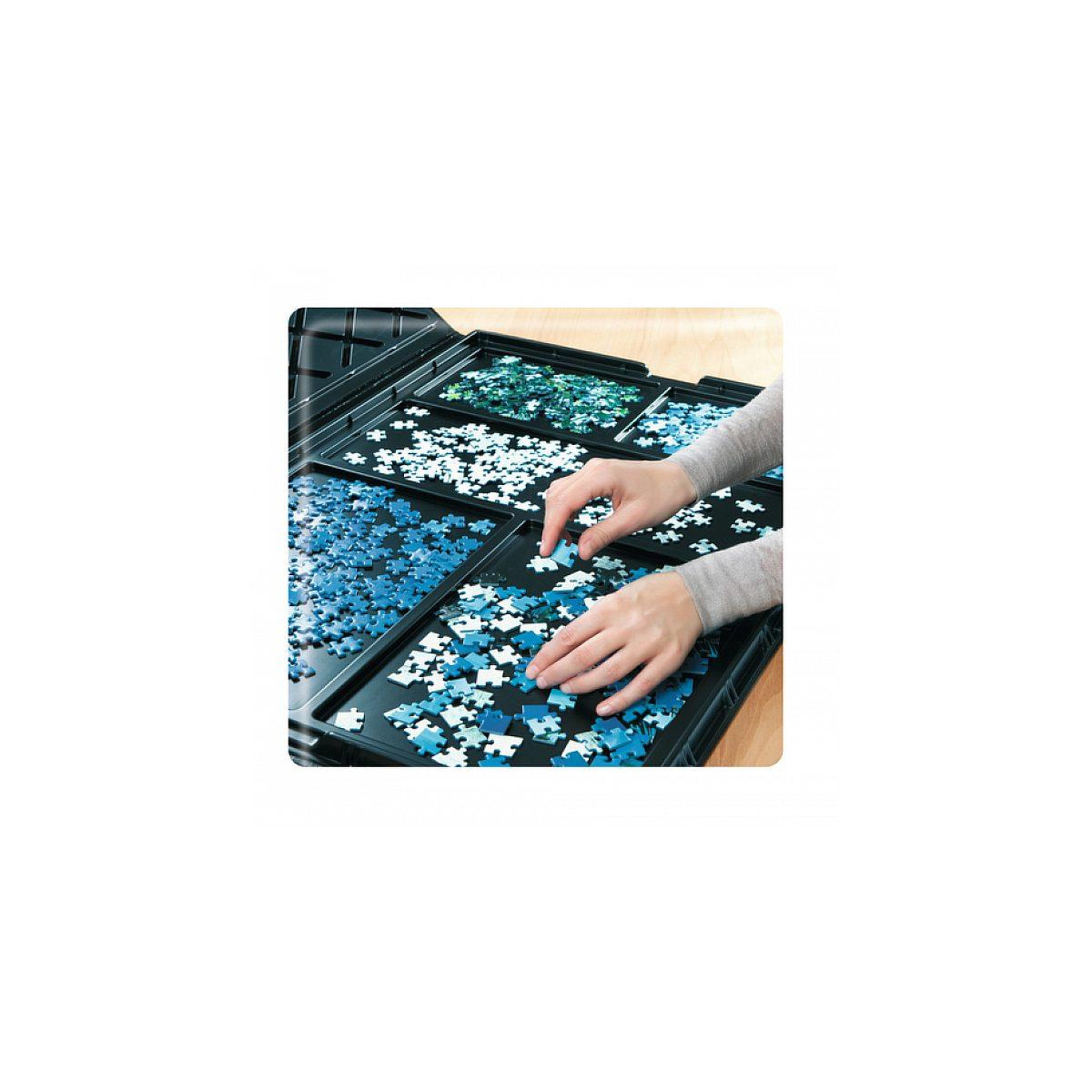 Voir la diapositive 5 : RAVENSBURGER Malette porte-puzzle 300 a 1000 pieces