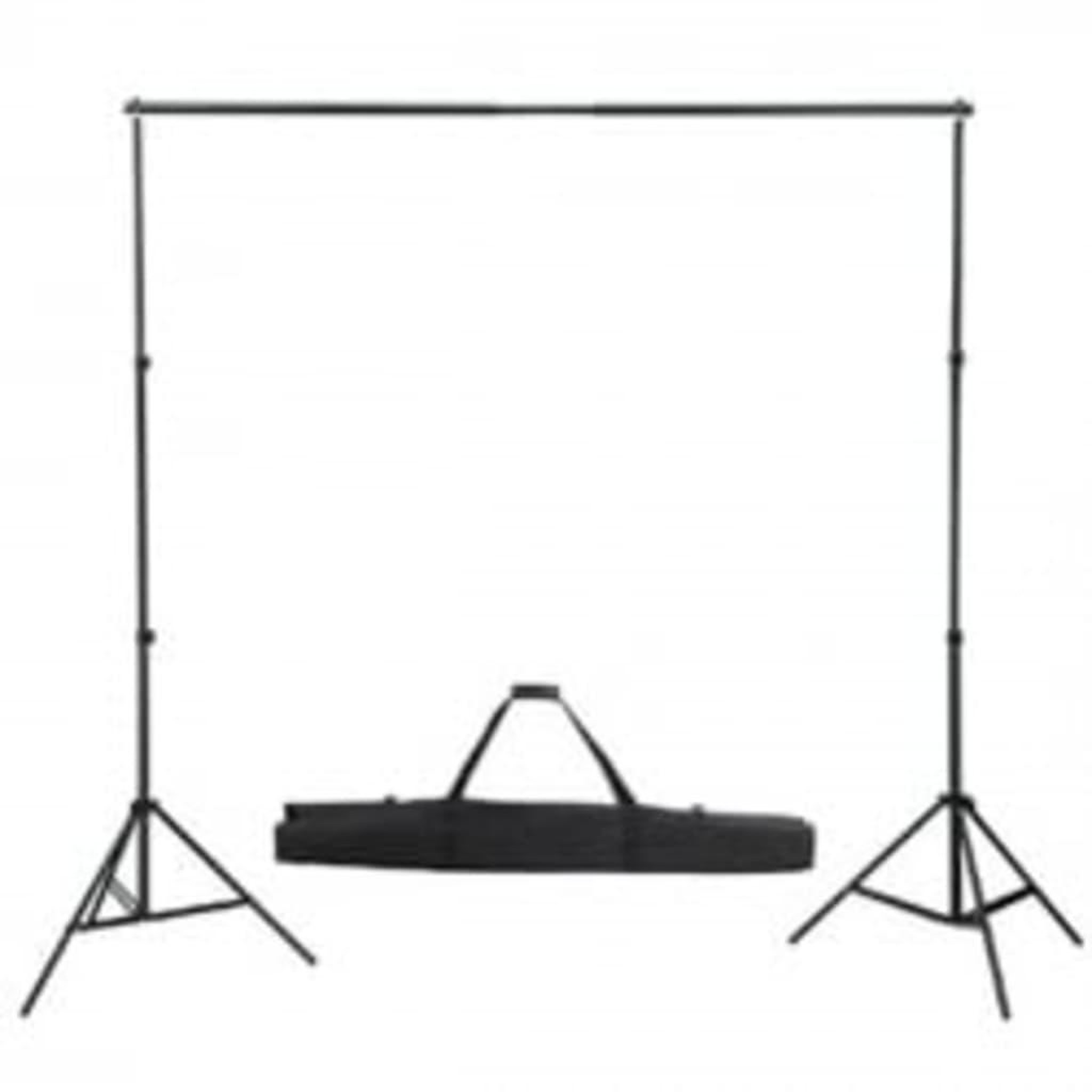 Voir la diapositive 2 : VIDAXL Systeme de support de toile de fond 300 x 300 cm Vert