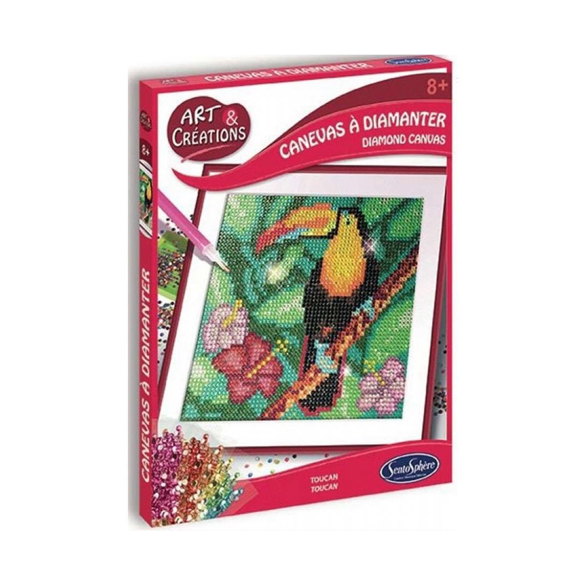 Sentosphere Canevas a Diamanter Toucan