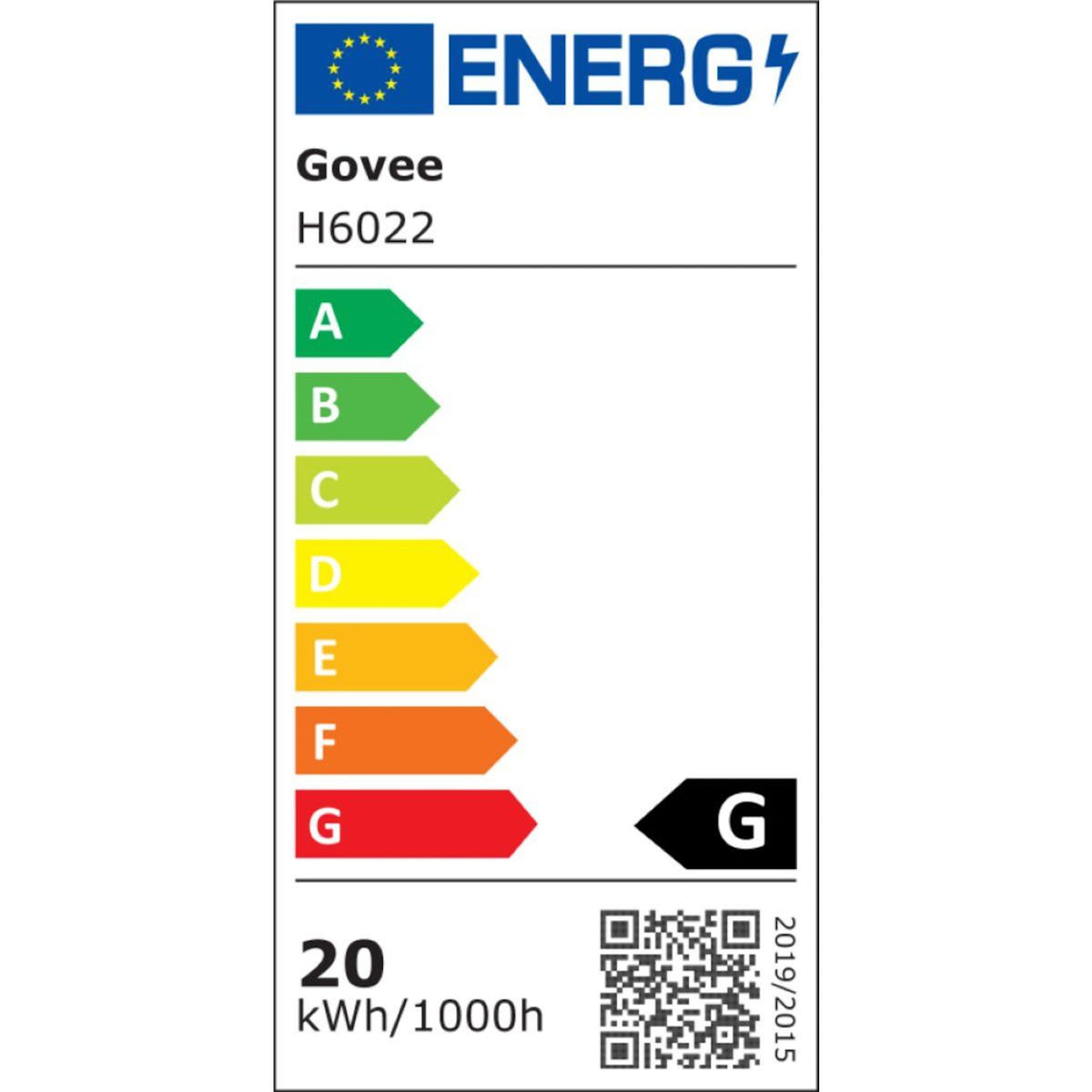 GOVEE Lampe connectée Lampe de table LED RGBICWW