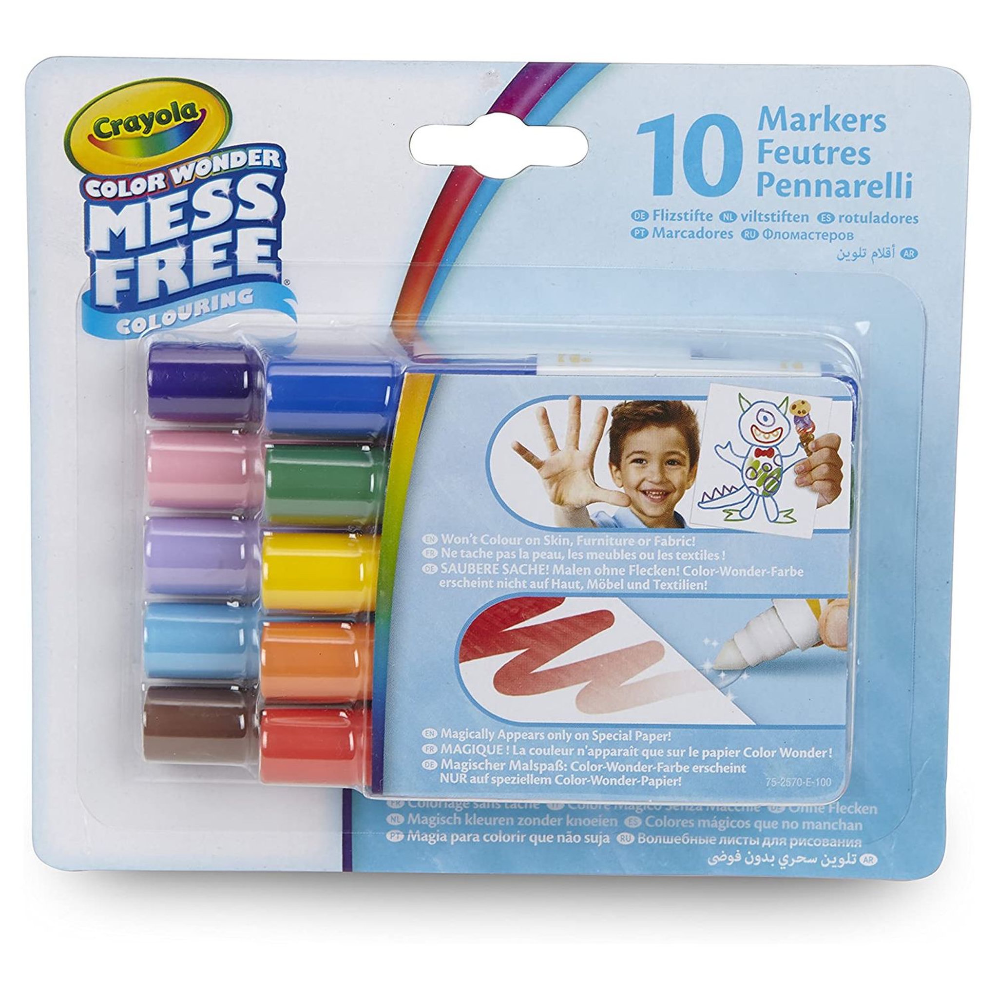 Voir la diapositive 1 : GOLIATH 10 Mini Feutres Color Wonder