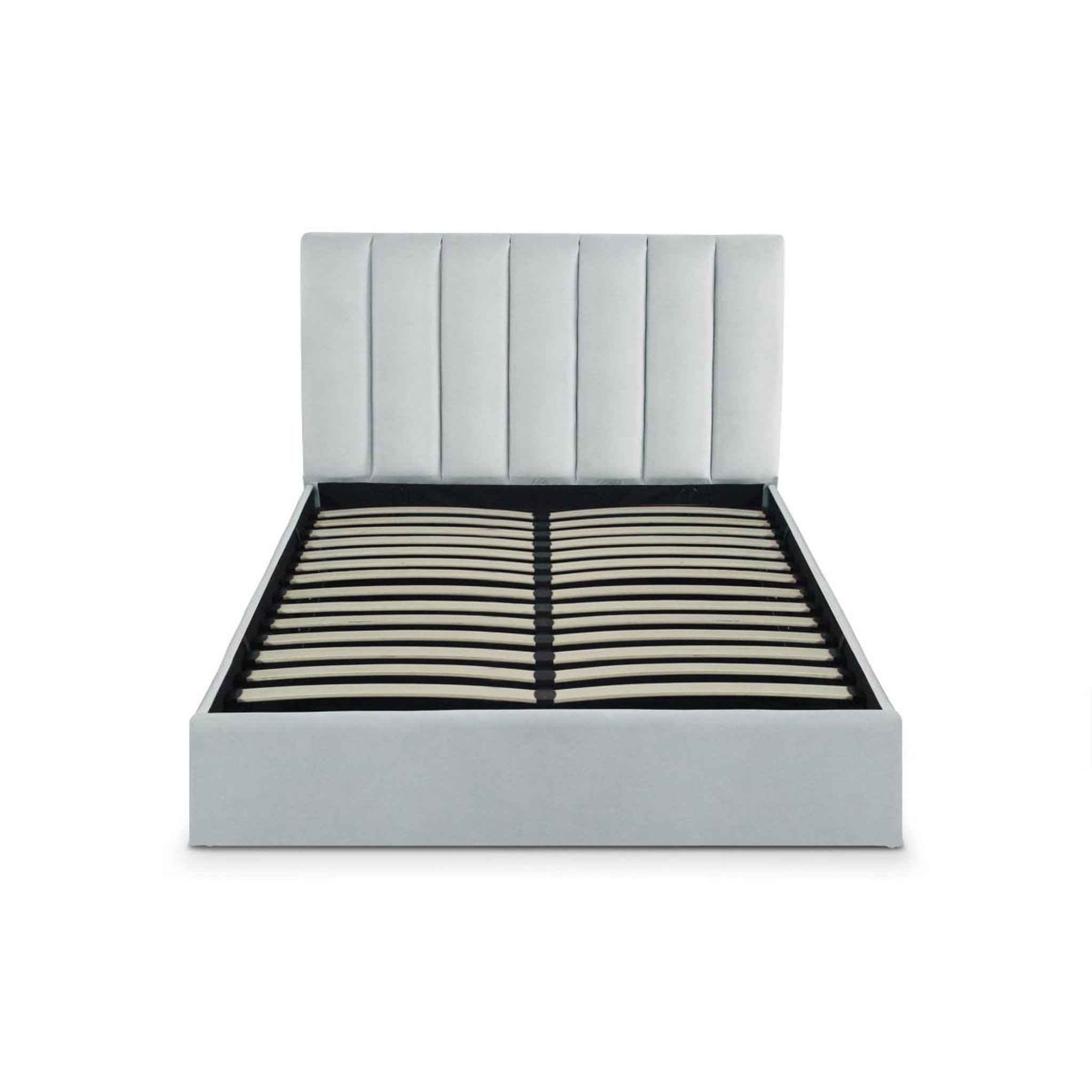 Voir la diapositive 5 : Paris Prix Pack lit coffre & matelas  dream & goodream  140x190cm argent