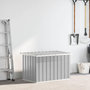 Voir la diapositive 2 : VIDAXL Boîte de rangement de jardin Gris 109x67x65 cm