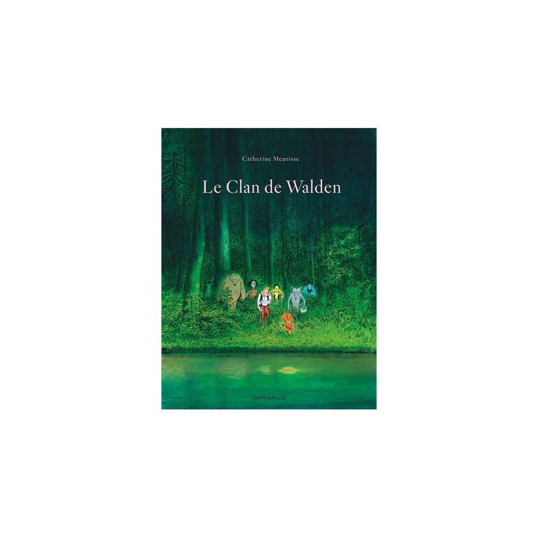 Album bd papier le clan de walden de catherine meurisse, 152 pages, grand format