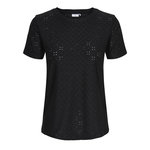 JACQUELINE DE YONG T-shirt Noir Femme JDY Cathinka. Coloris disponibles : Noir