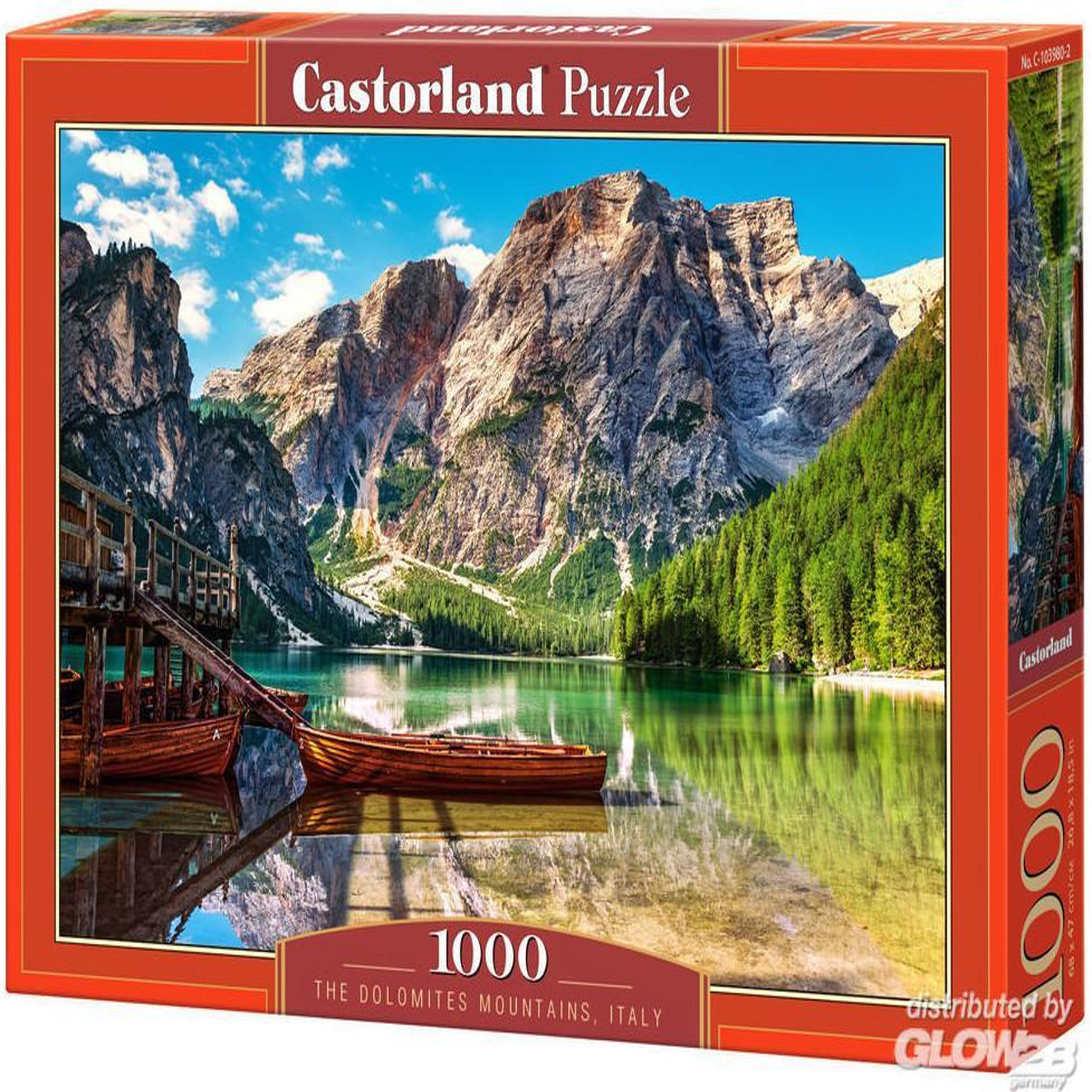 Voir la diapositive 3 : Castorland Puzzle 1000 pièces : Les Dolomites, Italie