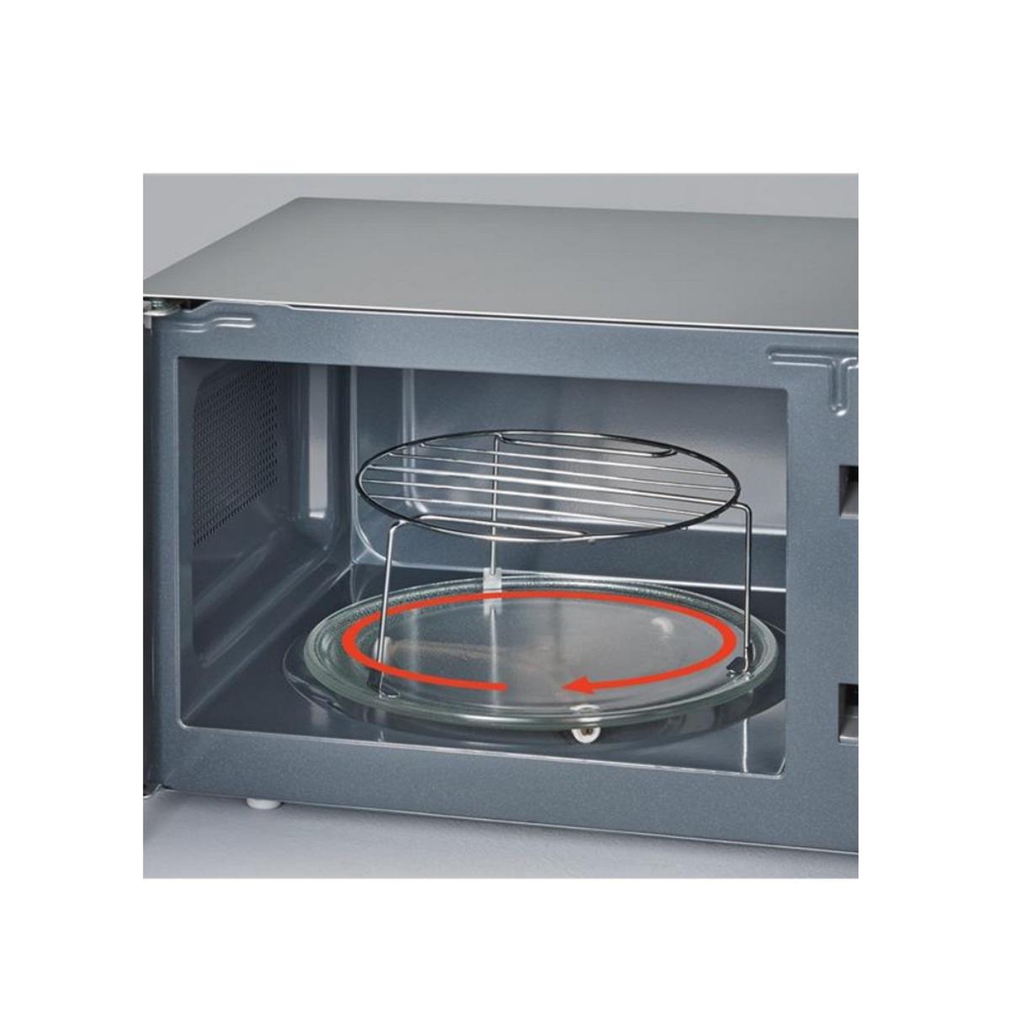 Voir la diapositive 3 : SEVERIN Micro-ondes grill 20l 800w inox - 7773