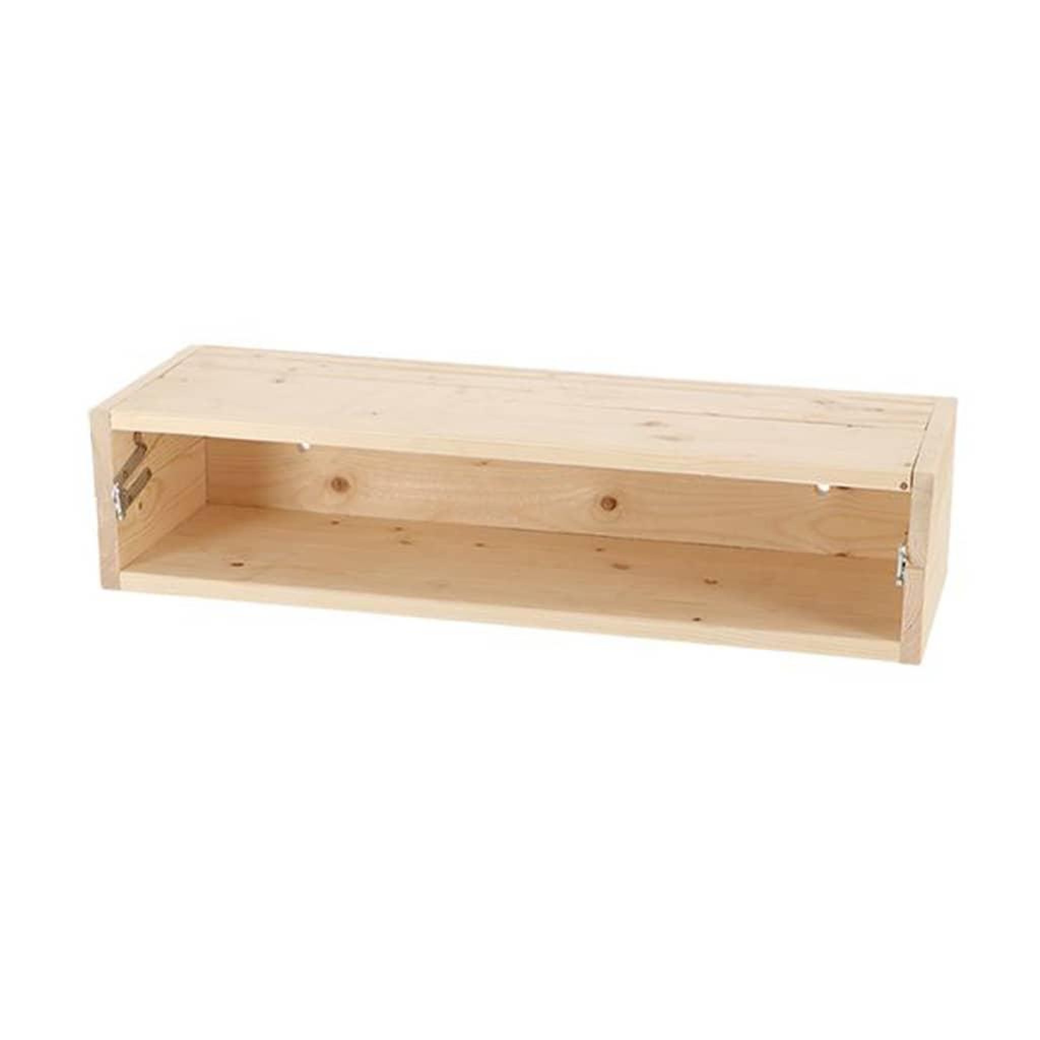 Voir la diapositive 2 : ESSCHERT DESIGN Esschert Design Bar mural avec etagere rabattable S Naturel
