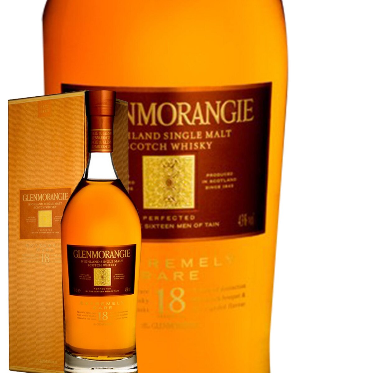 Glenmorangie Whisky Glenmorangie - 18 ans - 70cl - étui