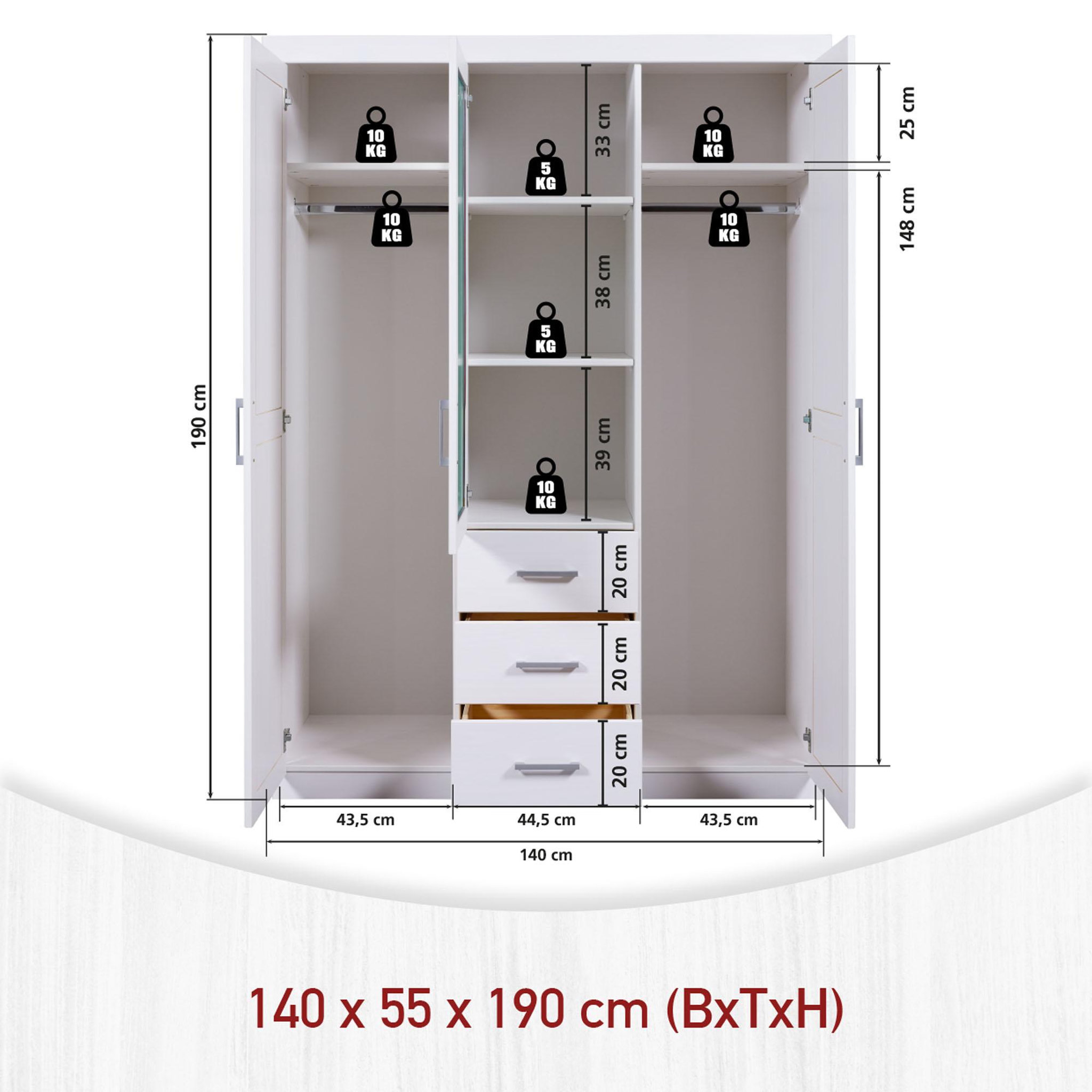 INTERLINK Armoire GERALDO