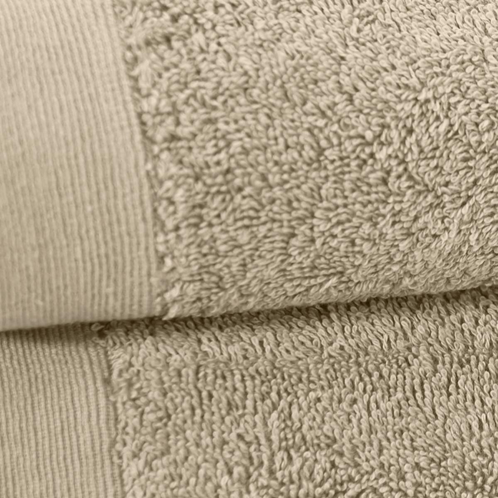 Voir la diapositive 2 : Sensei Maison Lot de 2 draps de bain 500 g/m² STUDIO - 70x130 cm