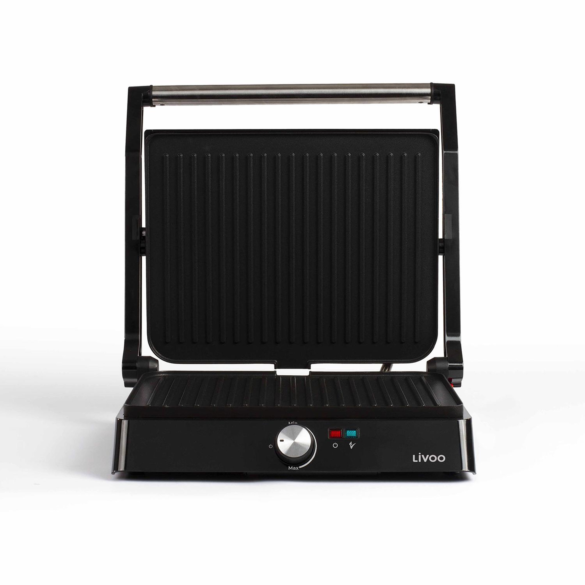 Voir la diapositive 2 : LIVOO Gril viande et panini 2200w - DOC223