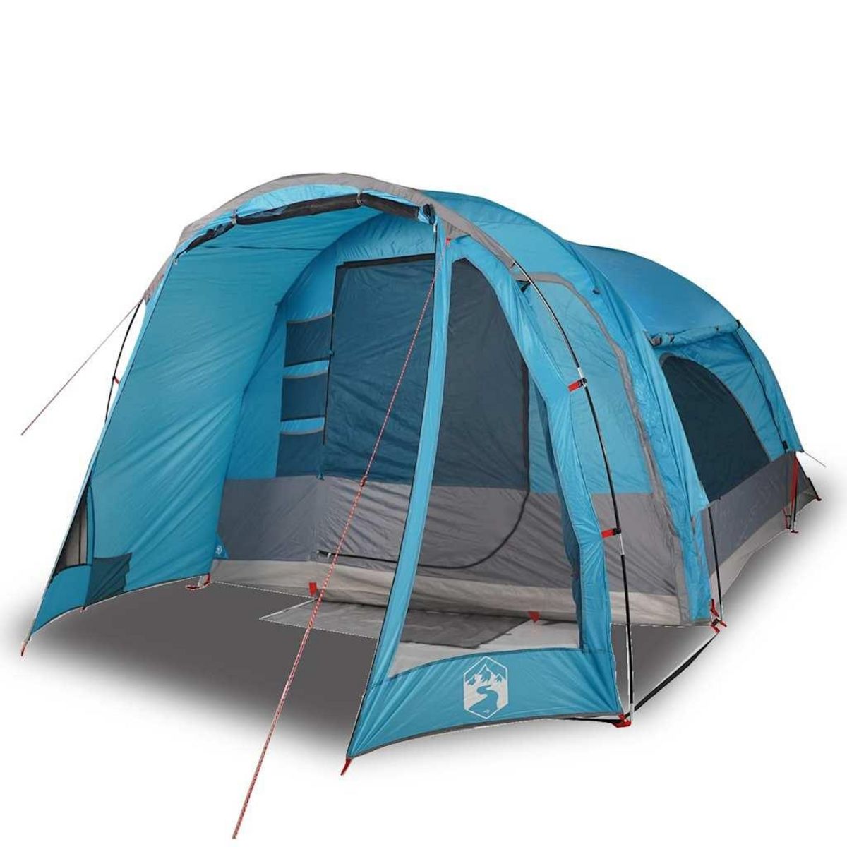 VIDAXL Tente familiale 6 personnes bleu impermeable