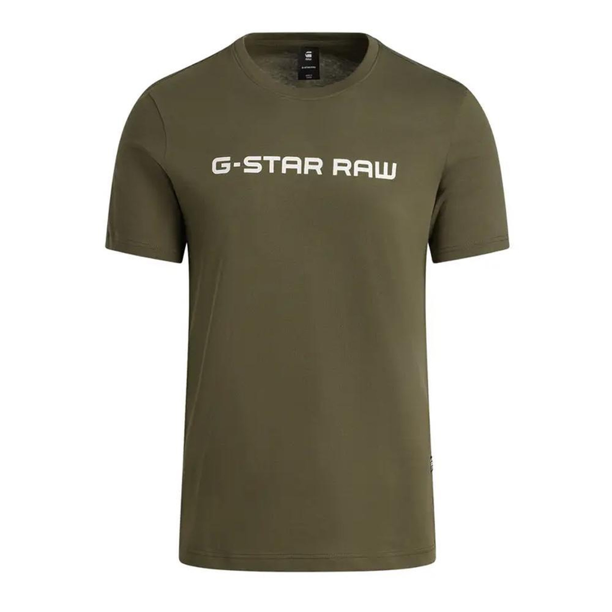 G-Star Raw T shirt Kaki Homme G  tar Raw GD25950