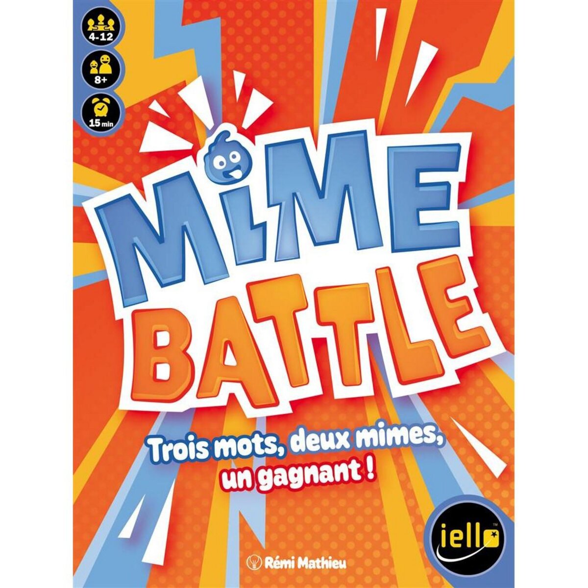 Iello Jeu d ambiance Iello Mime Battle
