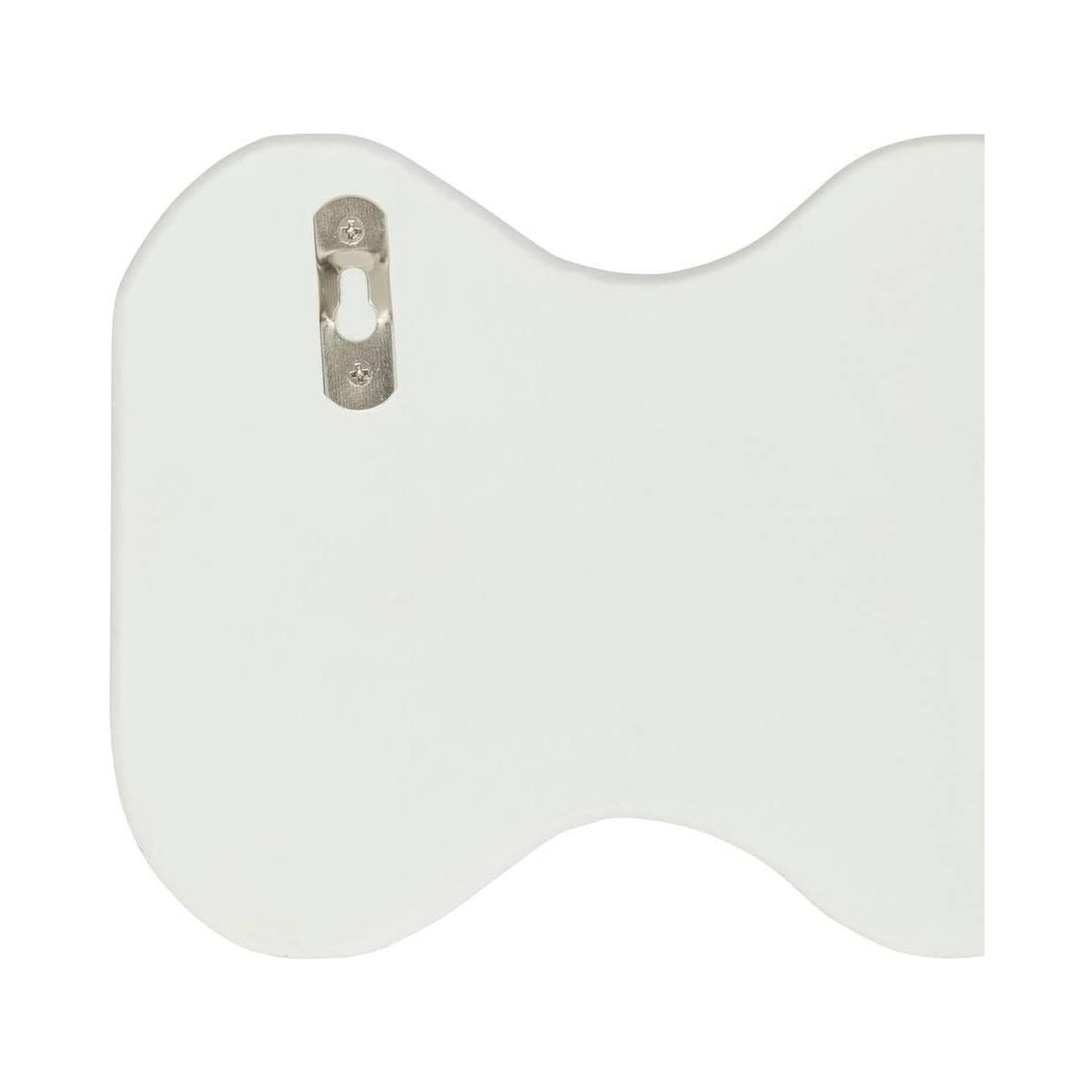 Voir la diapositive 3 : ATMOSPHERA Étagère murale vague  salina  53cm blanc