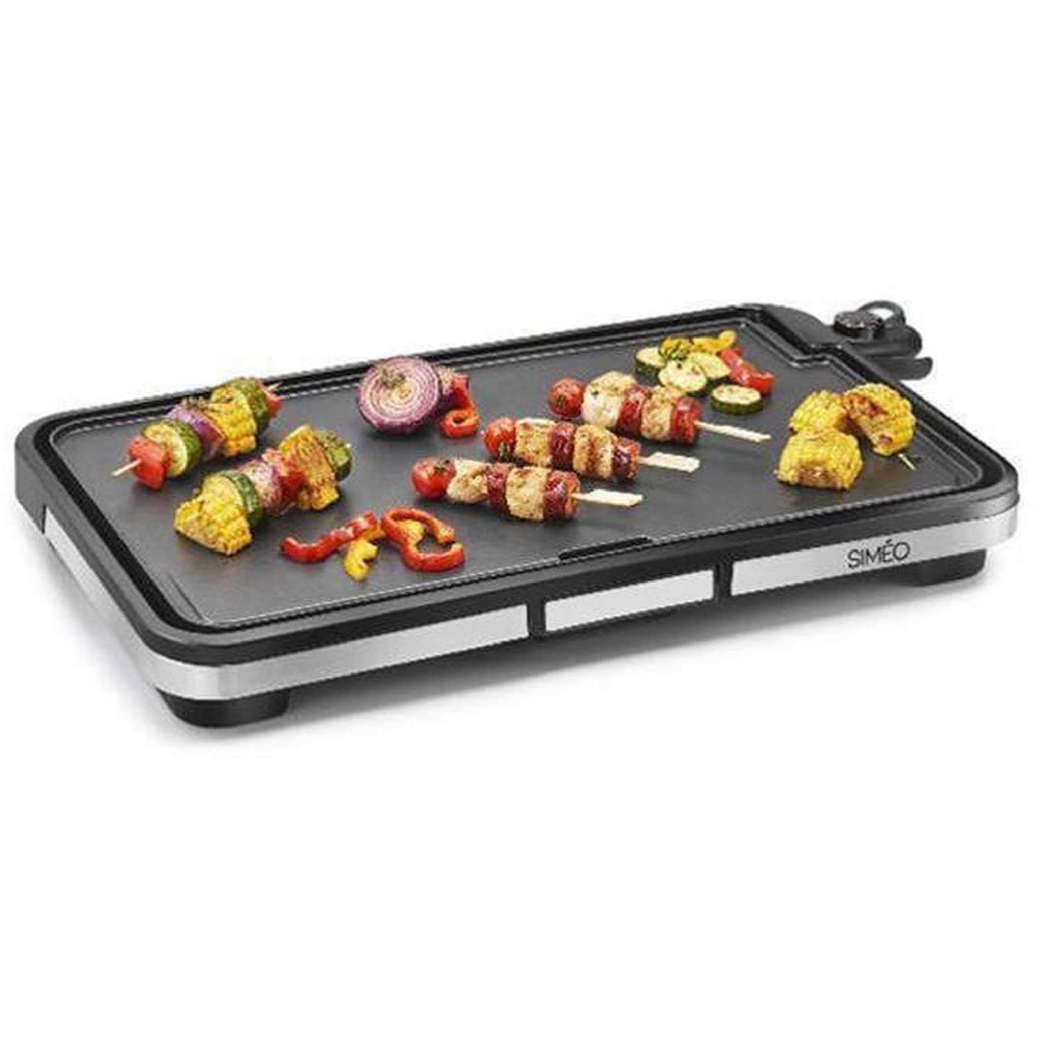 Voir la diapositive 2 : Simeo Plancha électrique 2200w 54,5x30cm - PLA470