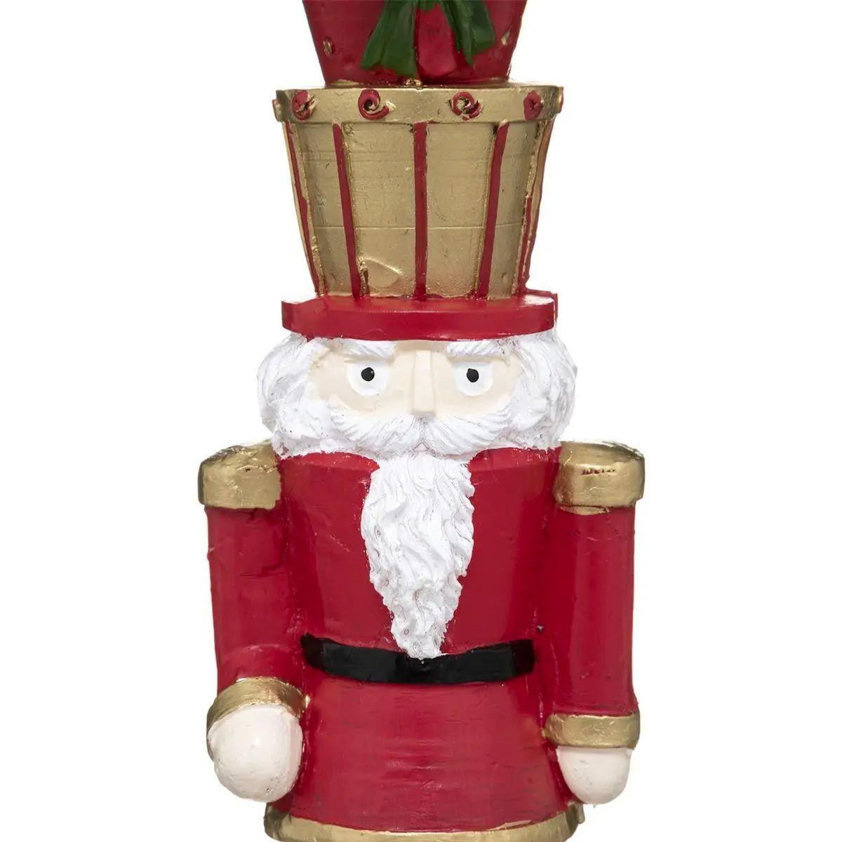 ATMOSPHERA Bougie Casse Noisette  Soir de Noël  33cm Rouge