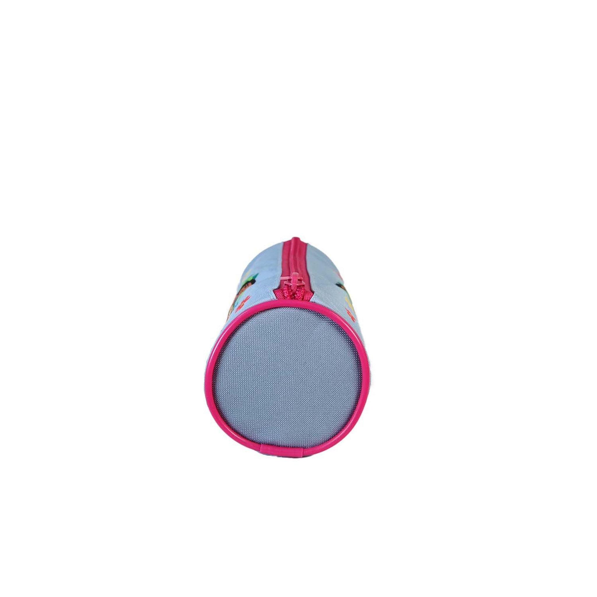Voir la diapositive 3 : Bagtrotter Vaiana - Trousse scolaire ronde - Bleu ciel - Fille - 1 compartiment