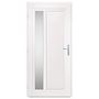 Voir la diapositive 5 : VIDAXL Porte d'entree Blanc 98x208 cm PVC