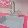 Voir la diapositive 6 : VIDAXL Cuisine jouet 82 x 30 x 100 cm Bois Rose et blanc